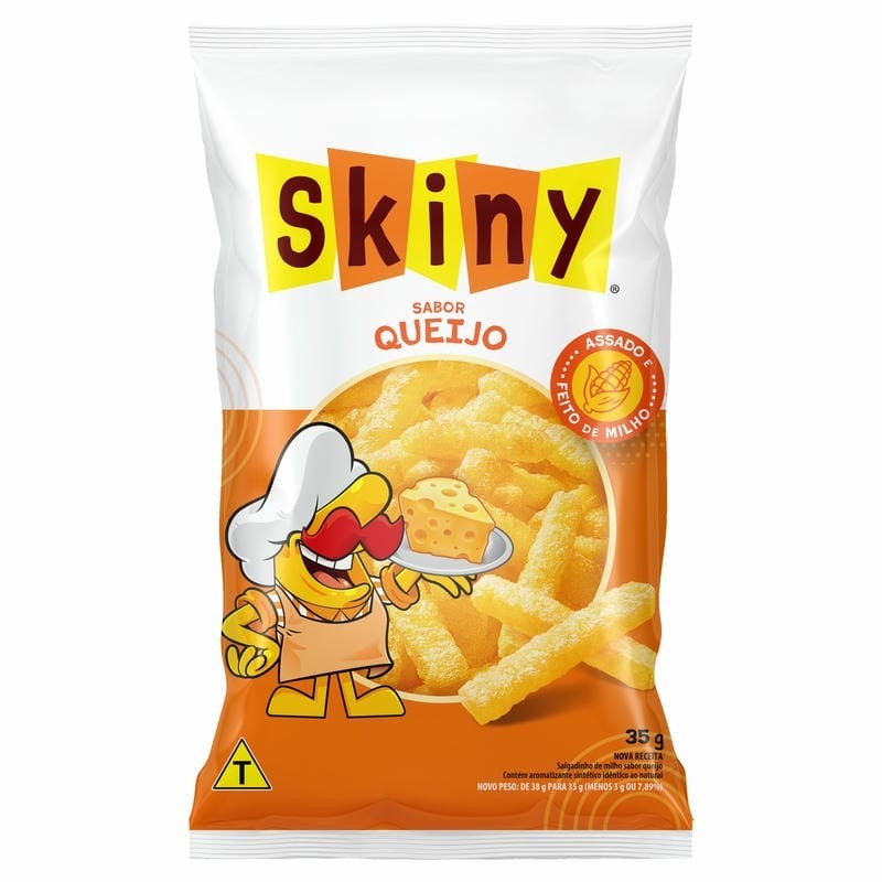 SKINY CLASSICO QUEIJO 35GR CX/42