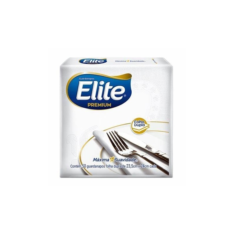 GUARDANAPOS ELITE FOLHA DUPLA C/50 FD96
