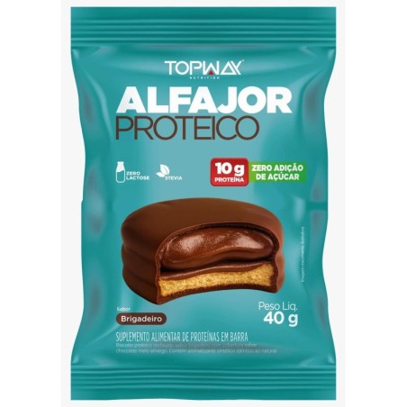 TOPWAY ALFAJOR BRIGADEIRO 10X40G CX/40