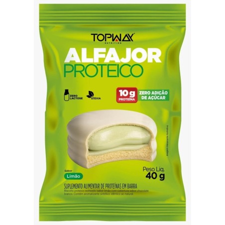 TOPWAY ALFAJOR LIMAO 10X40G CX/40