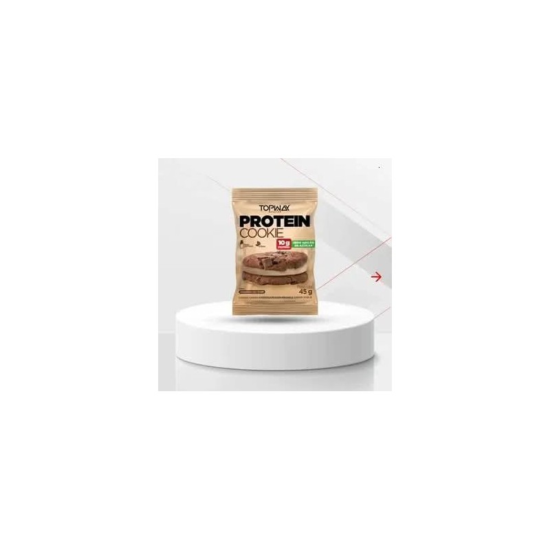 TOPWAY PROT COOKIE CHO/AVEL 10X45G CX/40