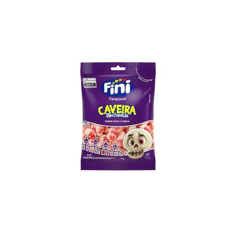 FINI GELAT CAVEIRA RECHEADA 80GR CX/12