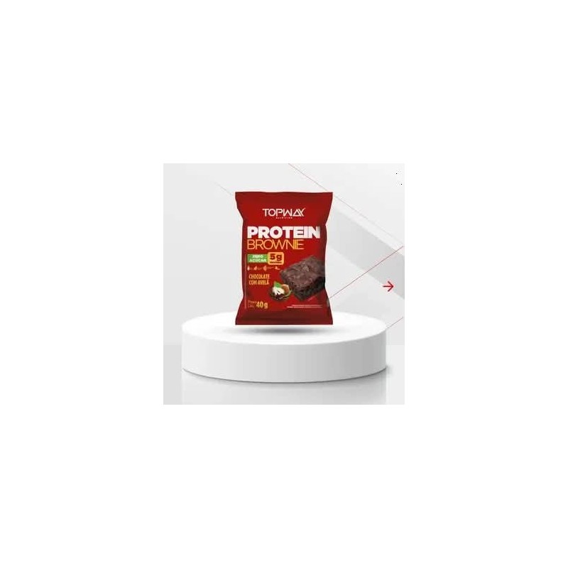 TOPWAY BROWNIE CHOCO/AVELA 10X40G CX/60