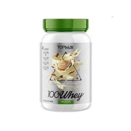 TOPWAY WHEY 100% TORTA LIMAO 900G CX/4