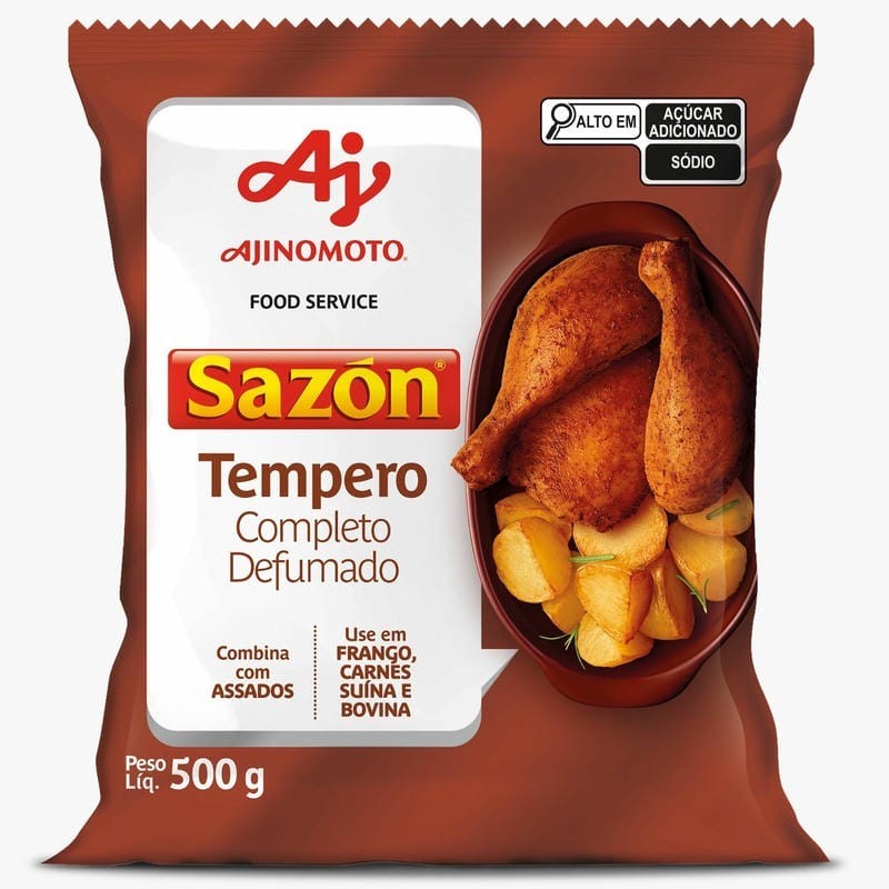 SAZON PROF COMPLETO DEFUMADO 500GR CX/15