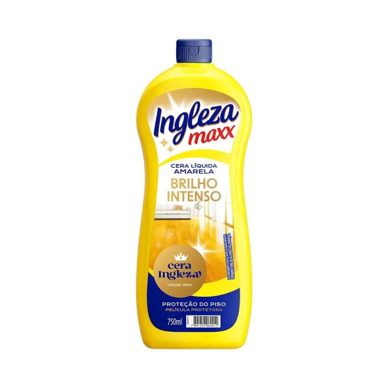 CERA INGLEZA MAX LIQ AMARELA 750ML CX/12