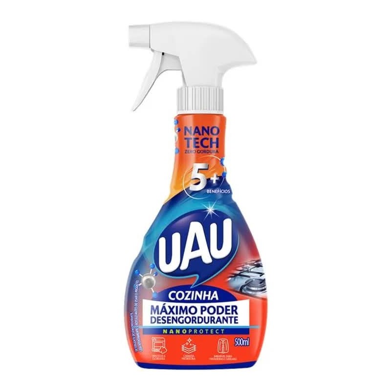 UAU LIMP DESENG COZ SPRAY 500ML CX/12