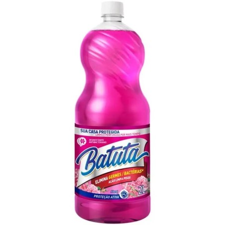 BATUTA DESINF FLORAL 2L CX/8