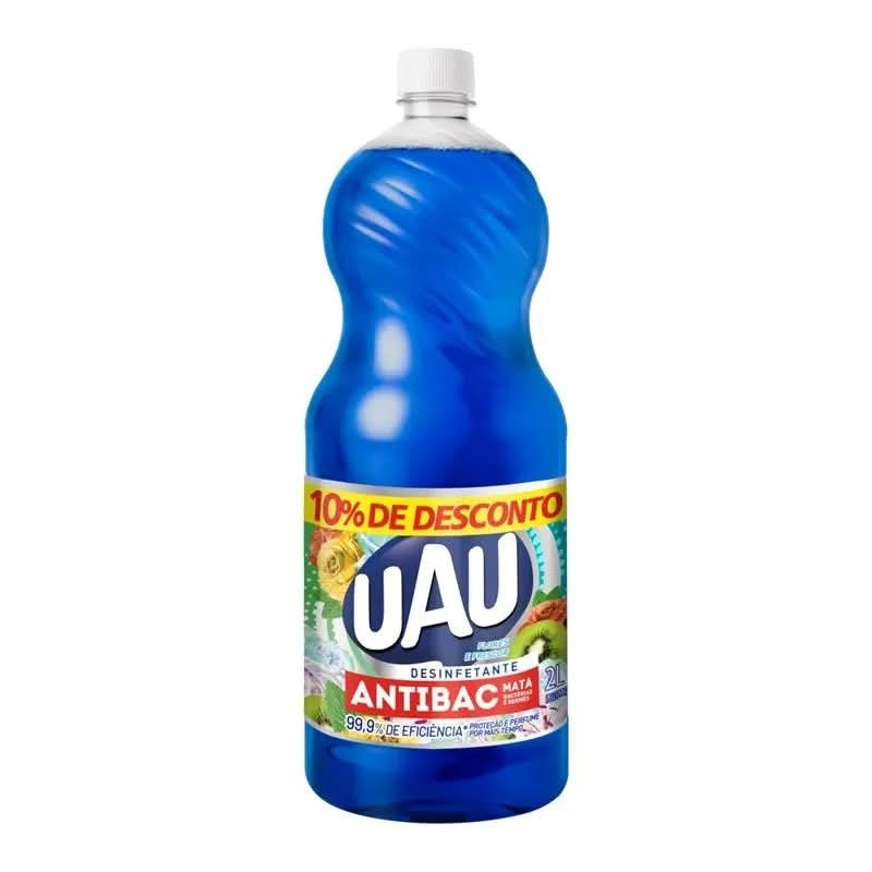 UAU DESINF ANTIB FLOR FRESC PROM 2L CX/8