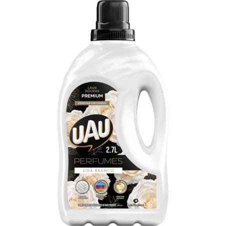 UAU LAVA ROUPAS CHA BRANCO 2,7L CX/4
