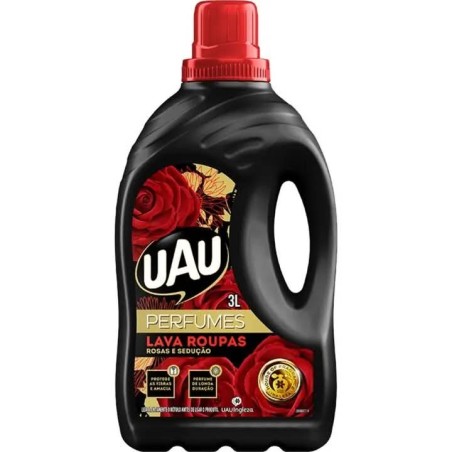 UAU LAVA ROUPAS ROSAS SEDUCAO 3L CX/4