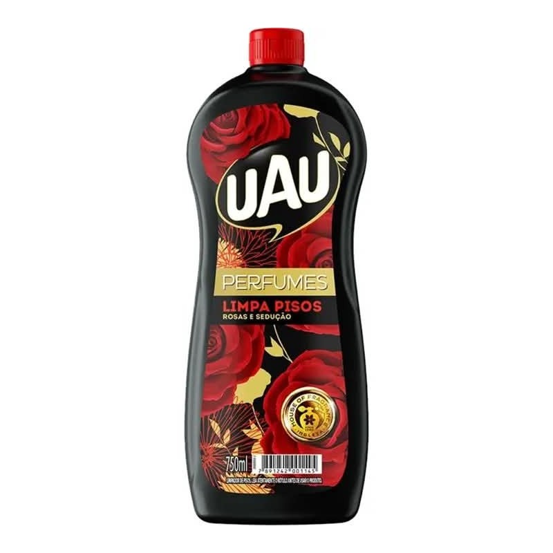 UAU LIMP PISO ROSAS/SEDUCAO 750ML CX/12