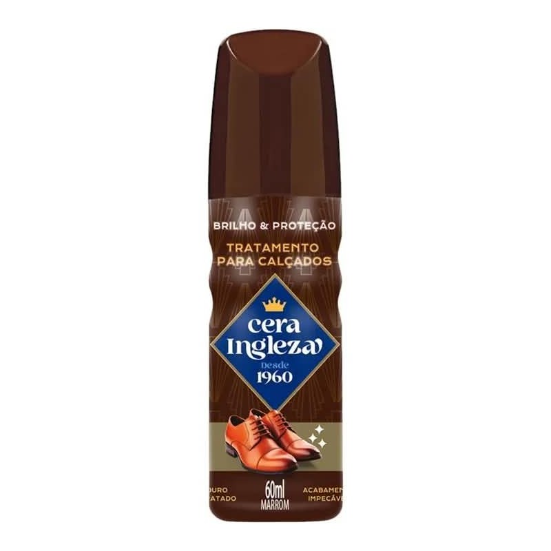 CERA INGLEZA LIQ CALC MARROM 60ML CX/24