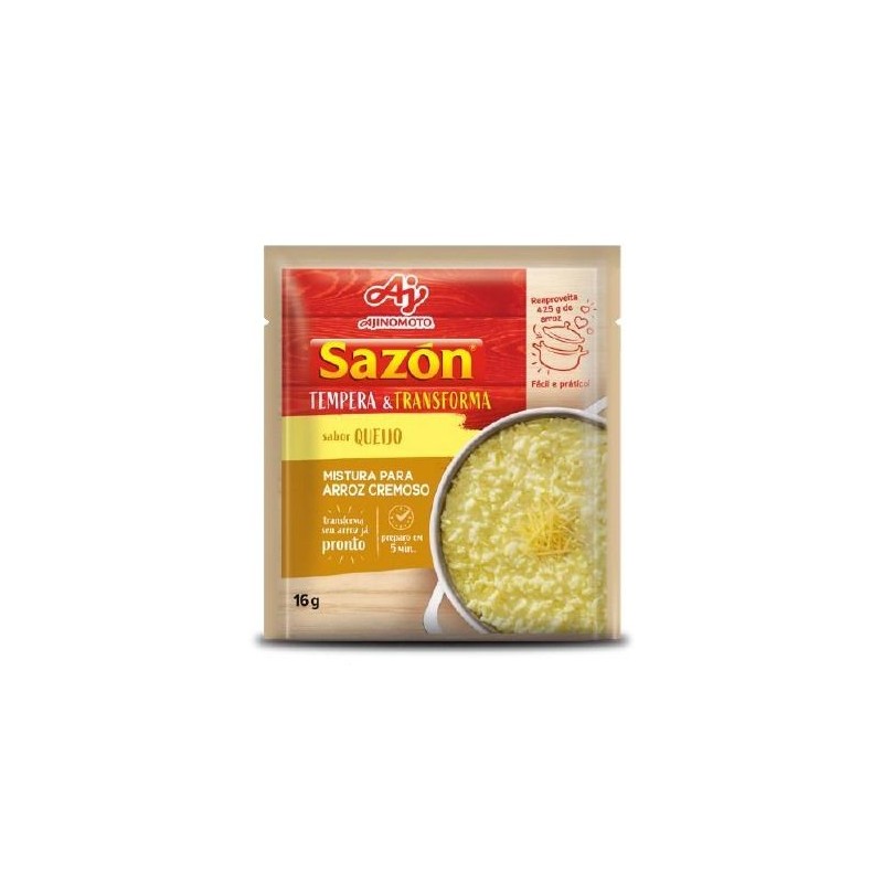 SAZON TEMPERA TRANSF QUEIJO DP18X16G CX4