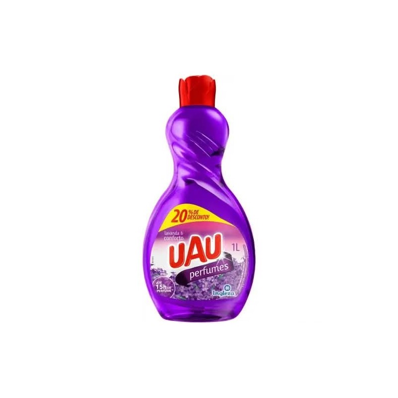UAU LIMP LAVANDA/CONFORTO PROM 1L CX/12