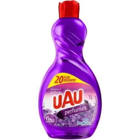 UAU LIMP LAVANDA/CONFORTO PROM 1L CX/12
