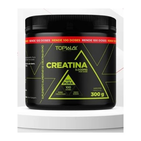 TOPWAY CREATINA 100% PURA 300G CX/6