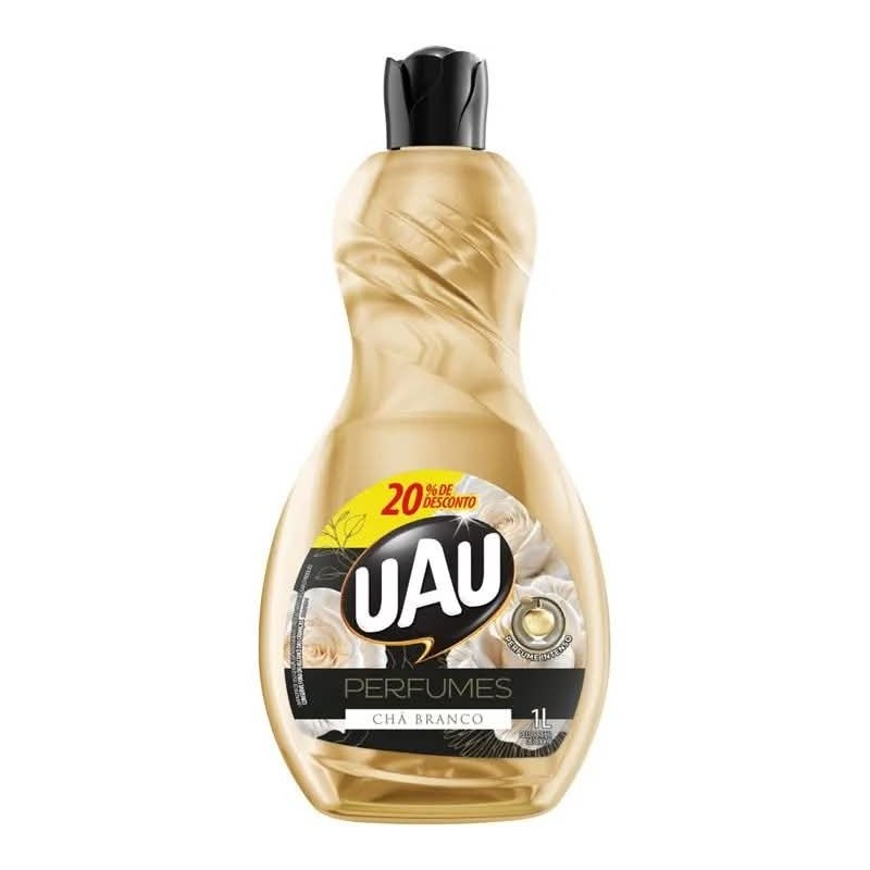 UAU LIMP CHA BRANCO PROM 1L CX/12
