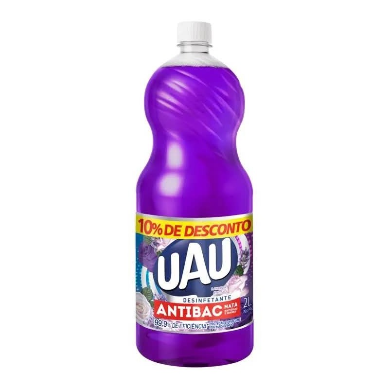 UAU DESINF ANTIB LAVAN/ROSA PROM 2L CX/8