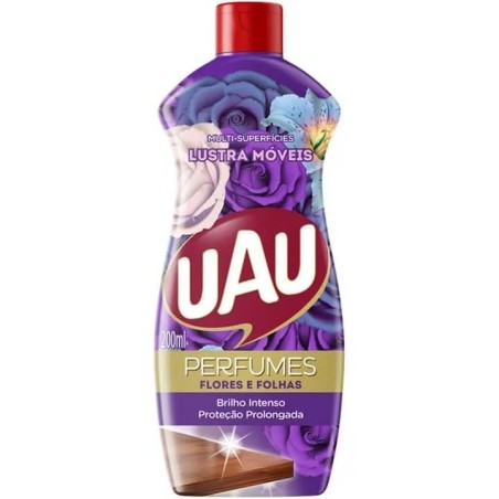 UAU LUSTRA MOVEIS FLOR/FOLHA 200ML CX/24