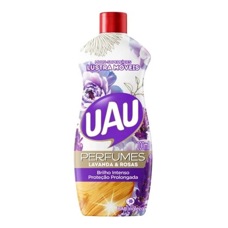UAU LUSTRA MOVEIS LAVAN/ROSA 200ML CX/24