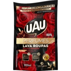 UAU LAVA ROUPAS ROSAS SEDUCA 800ML CX/18