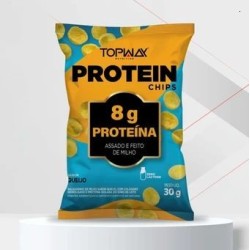 TOPWAY PROTEIN CHIPS QUEIJO 30G CX/10