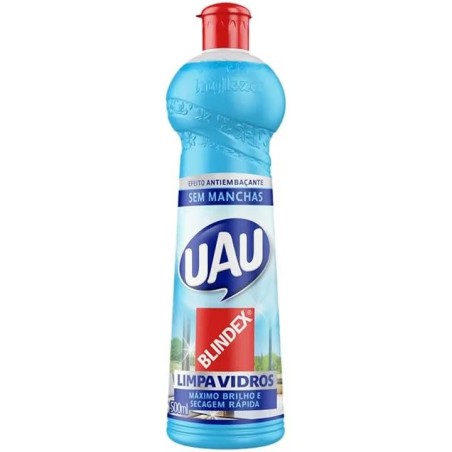 UAU LIMP VIDROS 500ML CX/24