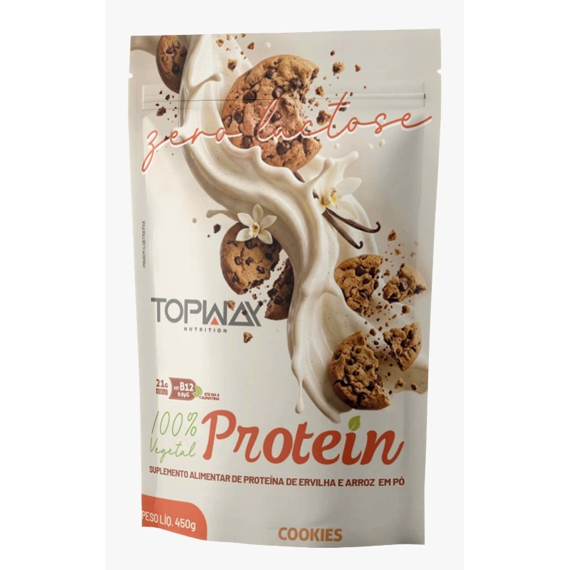 TOPWAY WHEY 100% ZR LACT COOKI 450G CX/4