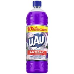 UAU ANTIBAC LAVANDA/ROSAS PROM 1L CX/15