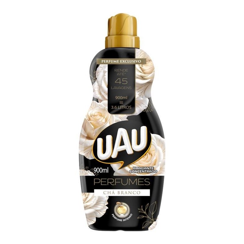 UAU AMAC CONC CHA BRANCO 900ML CX/12