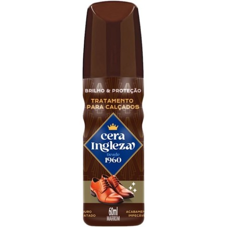 CERA INGLEZA LIQ CALC MARROM 60ML CX/24