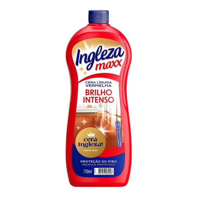 CERA INGLEZA MAX LIQ VERMELH 750ML CX/12
