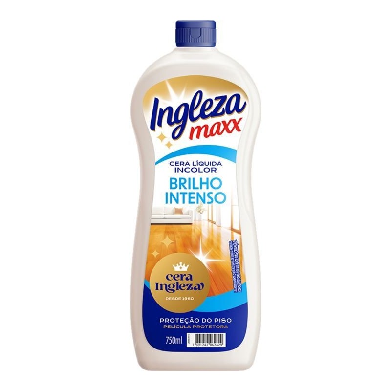 CERA INGLEZA MAX LIQ INCOLOR 750ML CX/12