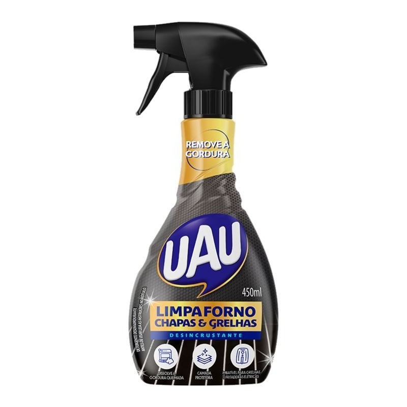 UAU LIMP DESENG FORNO SPRAY 450ML CX/12