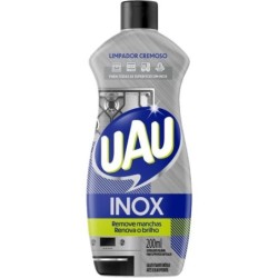 UAU LIMP INOX 200ML CX/24