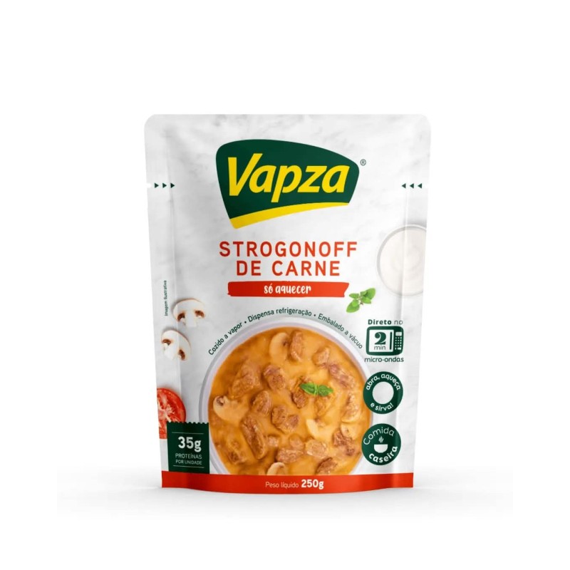 VAPZA STROGONOF D CARNE 250G POUCH CX/10