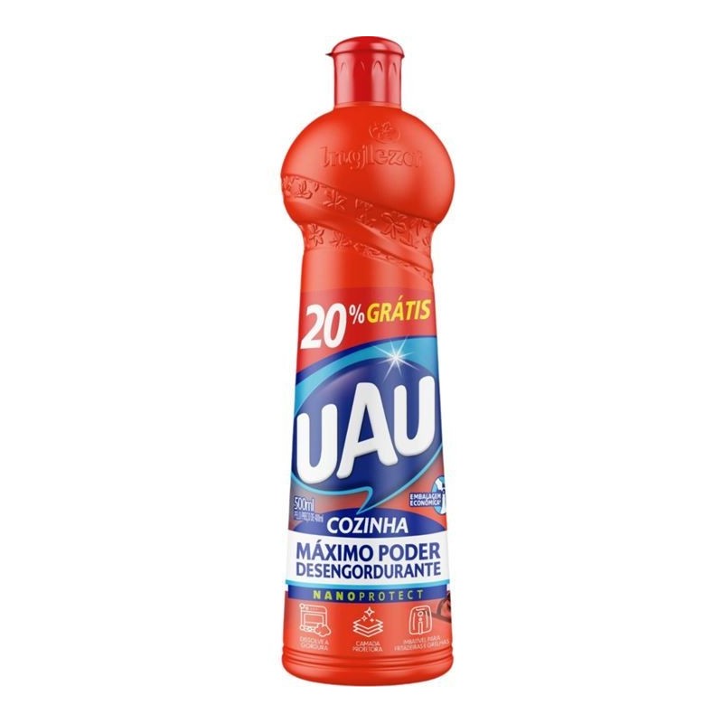 UAU LIMP DESENG COZ PROM 500ML CX/24