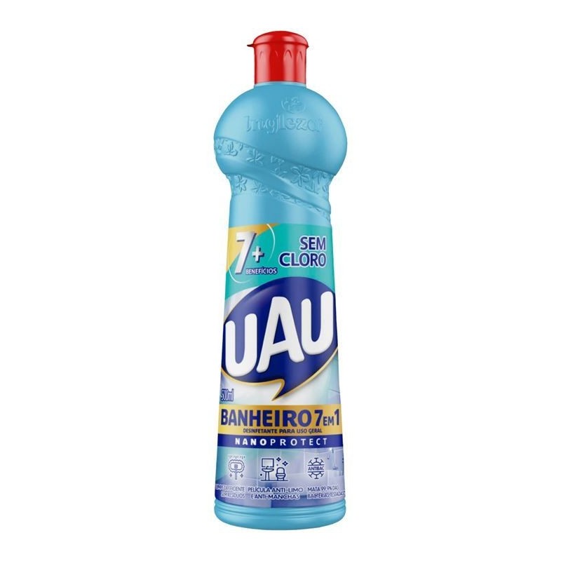 UAU DESINF BANH 7 EM 1 500ML CX/24
