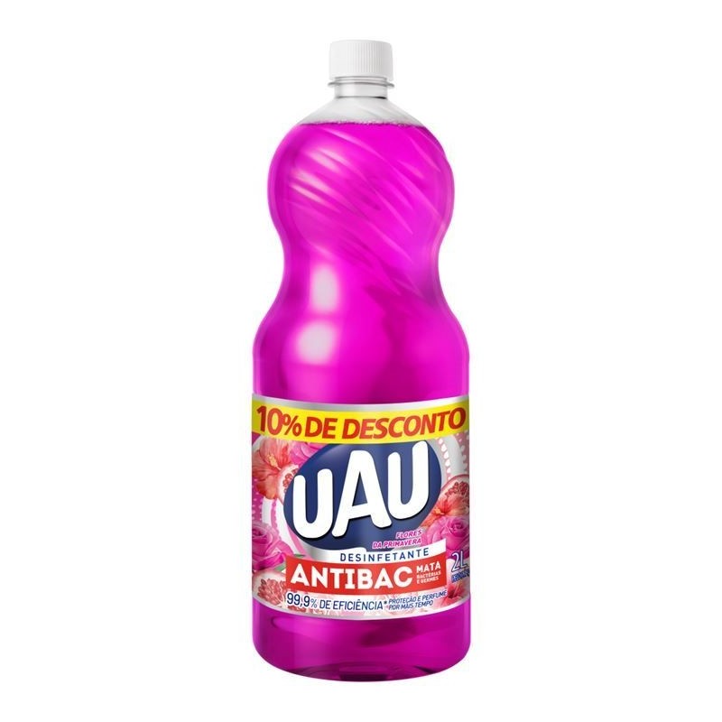 UAU DESINF ANTIB FLOR PRIMA PROM 2L CX/8