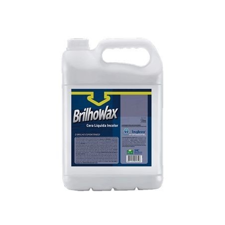 BRILHOWAX CERA LIQUIDA INCOLOR 5L CX/4