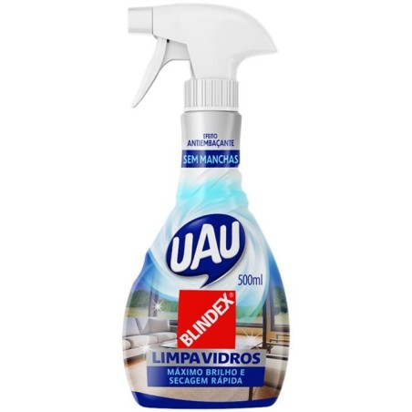 UAU LIMP VIDROS SPRAY 500ML CX/12