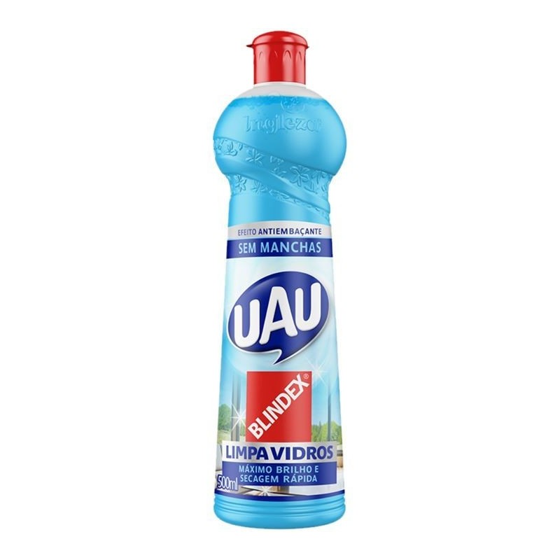 UAU LIMP VIDROS 500ML CX/24
