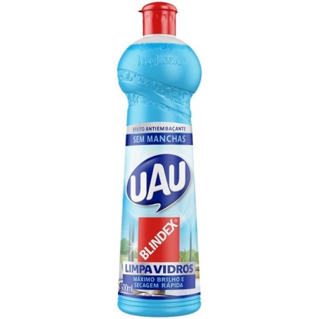 UAU LIMP VIDROS 500ML CX/24