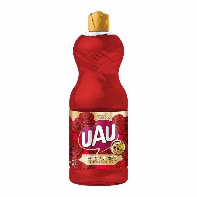 UAU LIMP FLORES VERMELHAS 1,8L CX/9