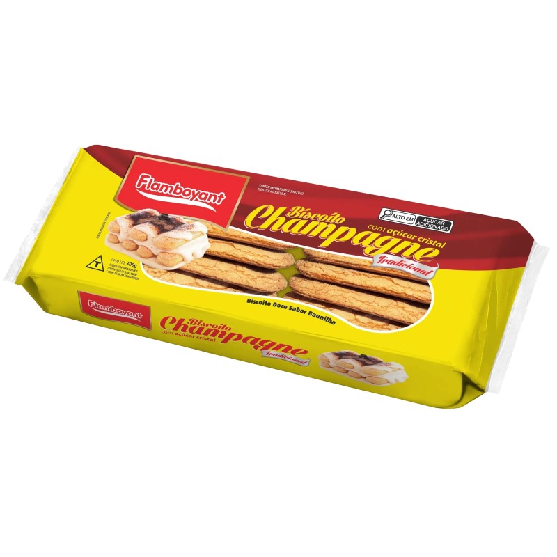 FLAMB BISC CHAMPAGNE 300GR CX/20