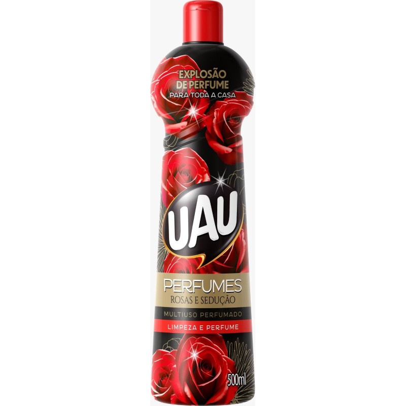 UAU LIMP PES ROSAS SEDUCA 500ML CX/24