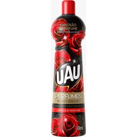 UAU LIMP PES ROSAS SEDUCA 500ML CX/24