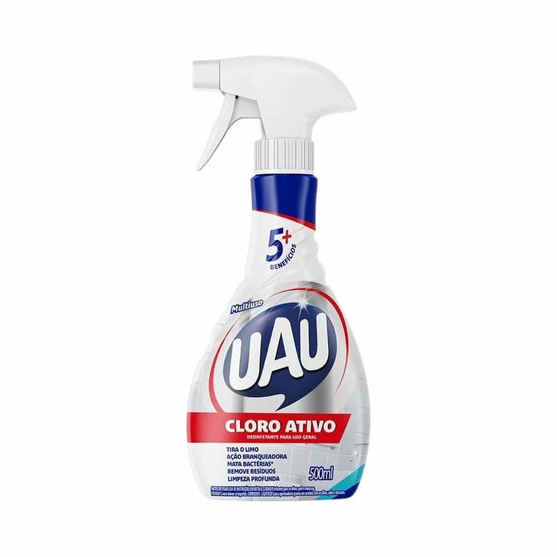 UAU MULTI CLORO ATIVO SPRAY 500ML CX/12