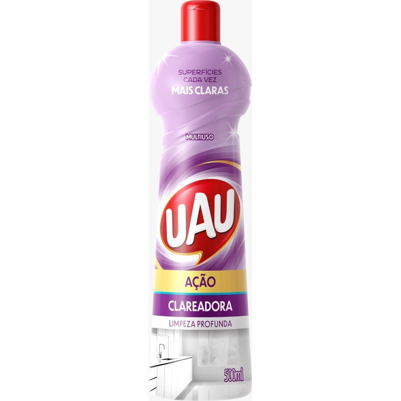 UAU MULTI ACAO CLAREADORA 500ML CX/24
